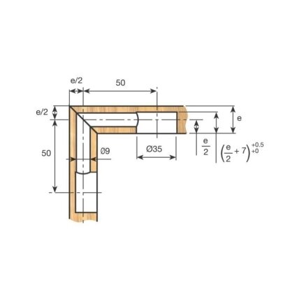 90° holding bolt 1