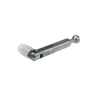 Mitre joint connector Minifix with polyamide sleeve