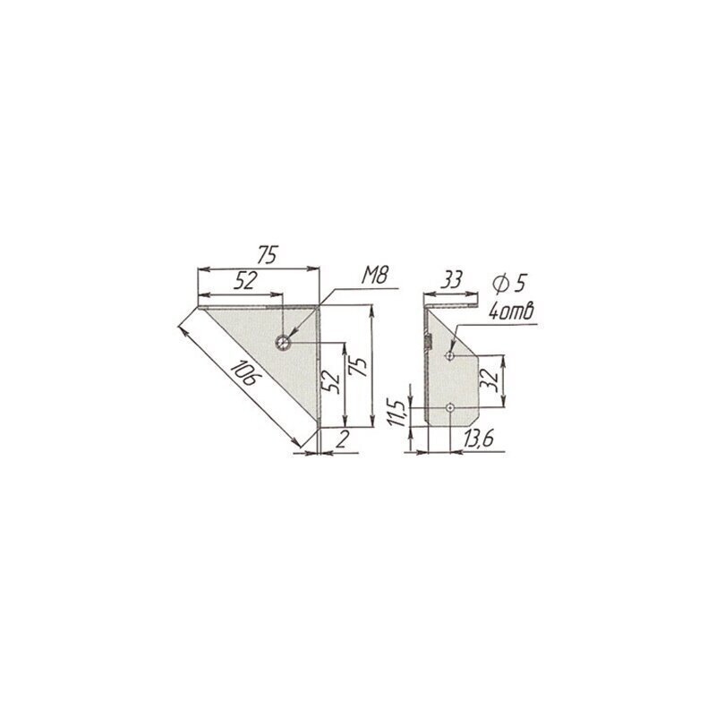 Bed connection corner 1 Bed connection corner 1