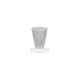 Klijuojamas šepetėlis nuo dulkių 6,9x6 mm
