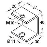 Leg mounting plate Leg mounting plate