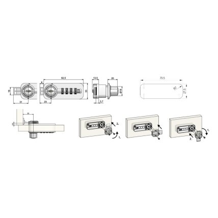 Dial locks 1