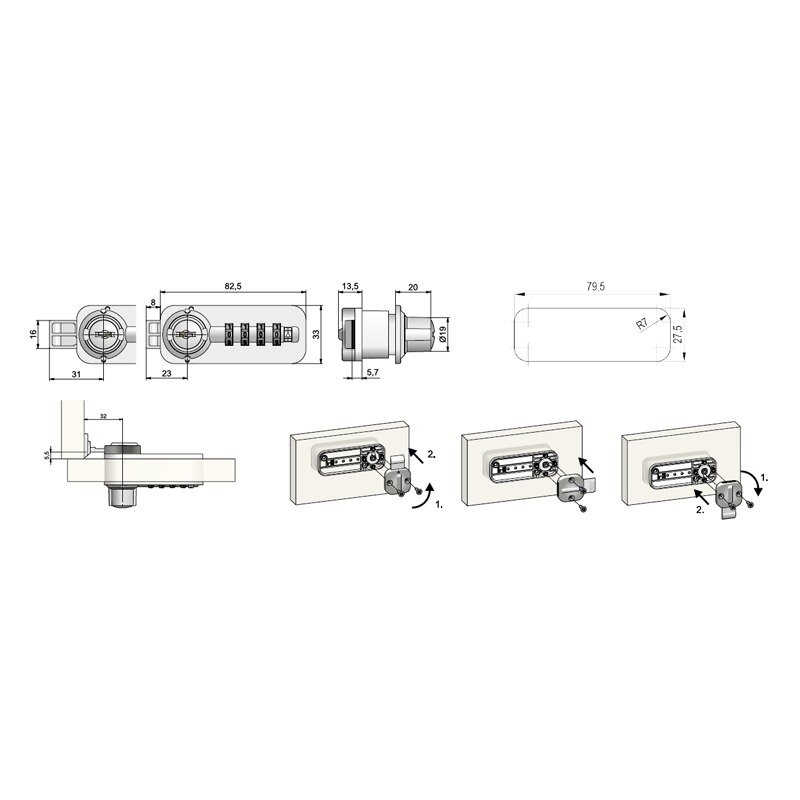 Dial locks 1