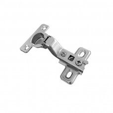 Inset mini hinge "Basic QS" 95° with mounting plate