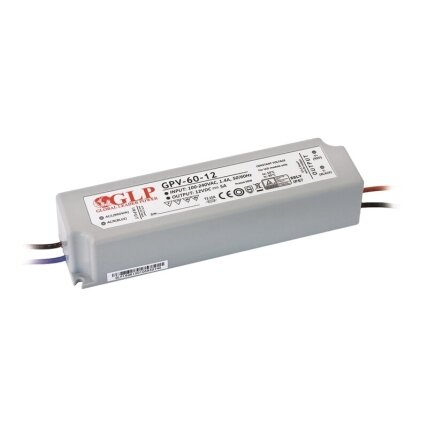 LED gaismekļu transformatori 12V, IP67 3