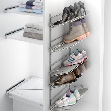 Shelving system for shoes