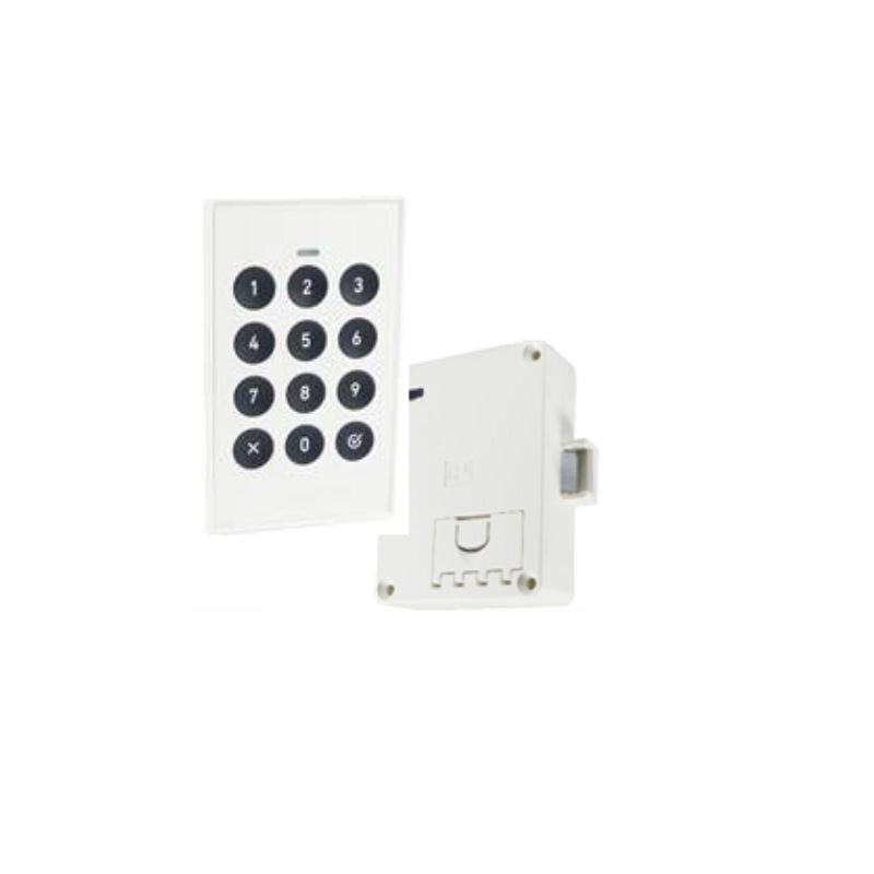 Electronic spring bolt lock M410 with keypad 5 Electronic spring bolt lock M410 with keypad 5