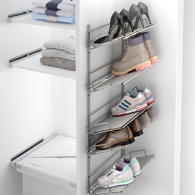 Shelving system for shoes