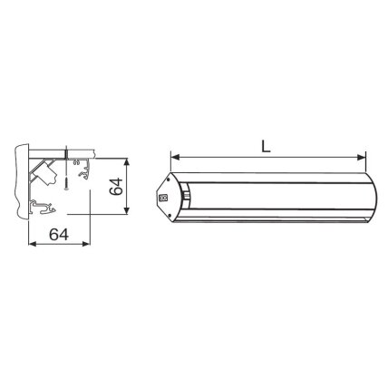 Fluorescent lighting with a switch 1 Fluorescent lighting with a switch 1