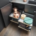 Magic Corner Comfort with LIRO shelves