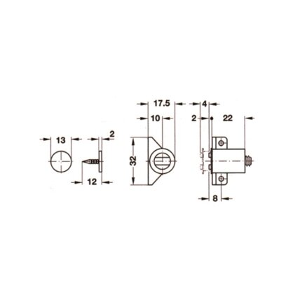 Magnetic catch 1