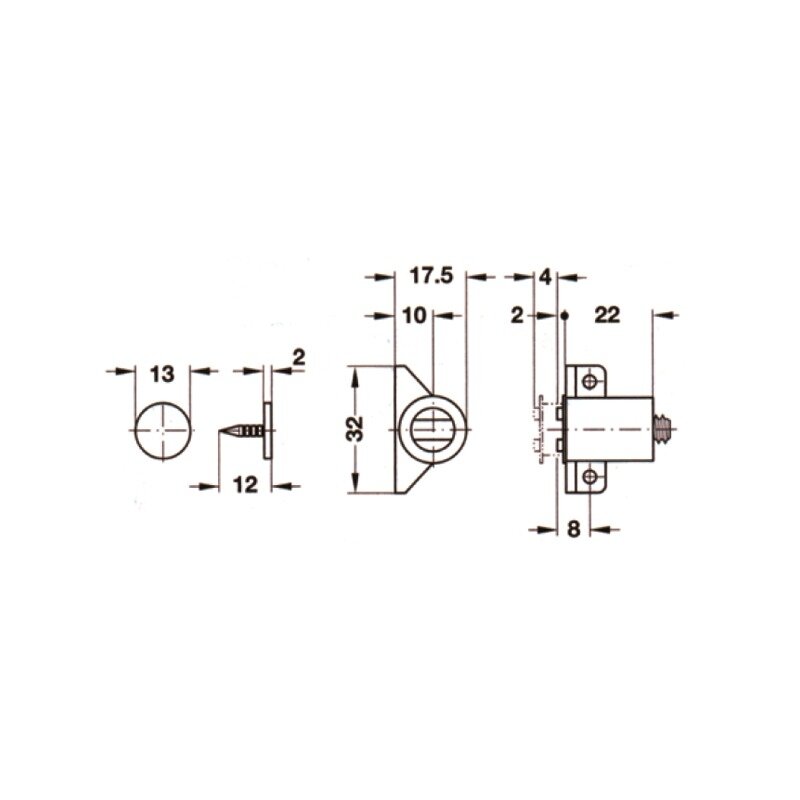 Magnetic catch 1