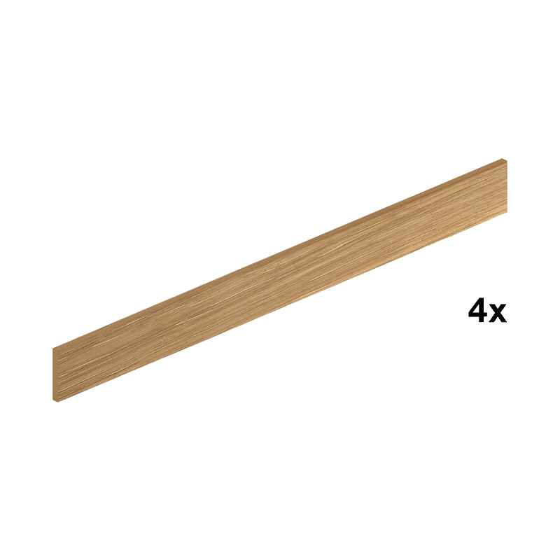 Rail insert set for Liro Magic Corner Comfort shelves Rail insert set for Liro Magic Corner Comfort shelves