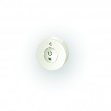 Mini remote round dimmer white with magnetic catch