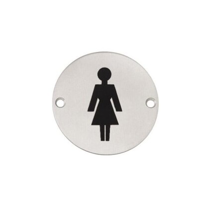 Graphic sign for doors "Women" Graphic sign for doors "Women"