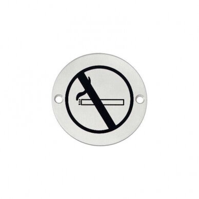 Symbol „Zakaz palenia” (mosiądz)