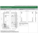 Sisemine sahtel "Nova Pro Scala", H-186 mm, L-500 mm koos kandiline reeling Sisemine sahtel "Nova Pro Scala", H-186 mm, L-500 mm koos kandiline reeling