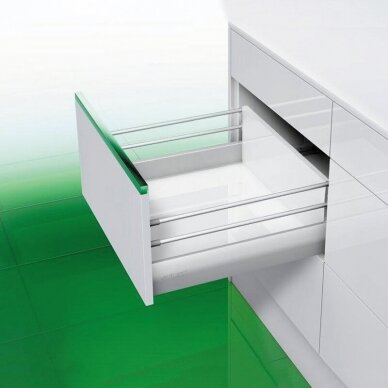 "Nova Pro Deluxe" drawer H- 90 + X mm with 2 round railings