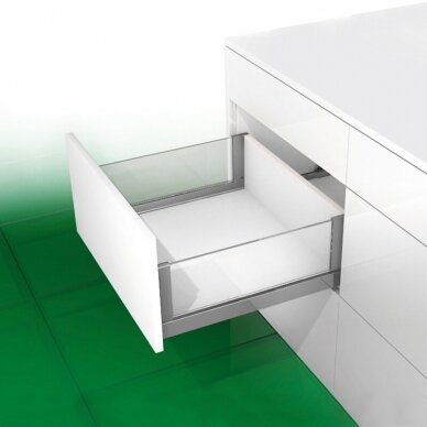 „Nova Pro Scala“ CRYSTAL PLUS drawer for slide-in elements H-140 mm
