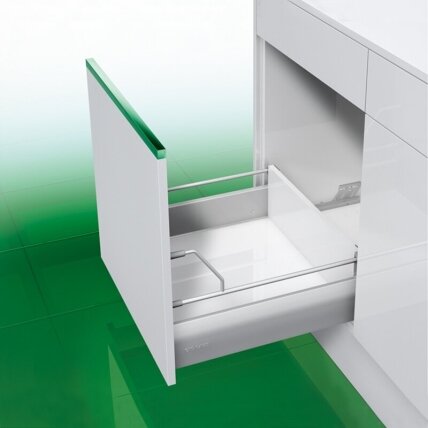 "Nova Pro Deluxe" drawer H- 90 mm with round railing and front support "Nova Pro Deluxe" drawer H- 90 mm with round railing and front support