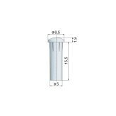 Optical signal pin CAPTURA for furniture front