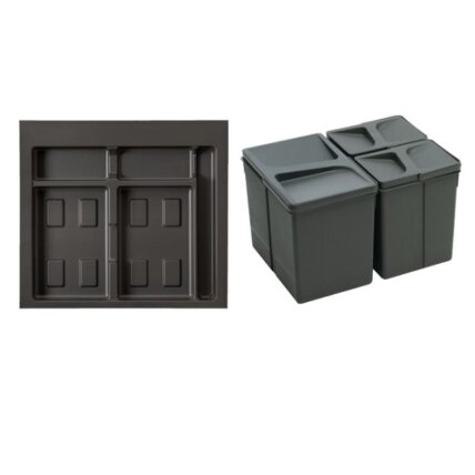 Bin sets for 600 mm drawer width 5 Bin sets for 600 mm drawer width 5