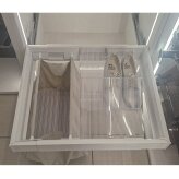 PAPILLON frame with basket and shoe rack trays set for min. 600 mm wardrobe PAPILLON frame with basket and shoe rack trays set for min. 600 mm wardrobe