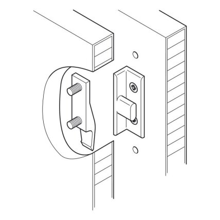 Suspension Fitting, AD 15 Angled Component 2