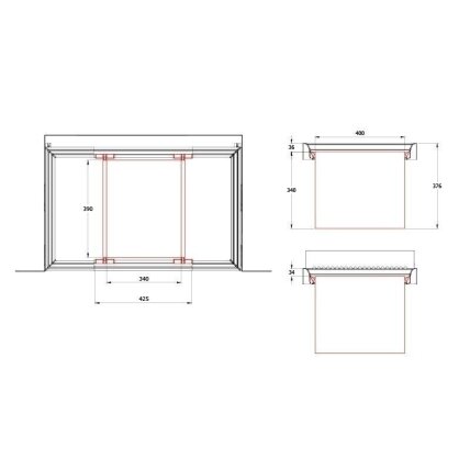 Корзина из ткани для белья ПАПИЛОН 2 Корзина из ткани для белья ПАПИЛОН 2