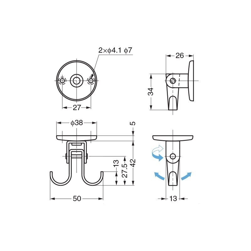 Hook SU.RF-U50 3 Hook SU.RF-U50 3