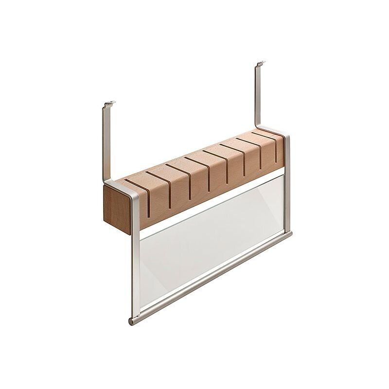 Wooden knife holder with glass "Linero" Wooden knife holder with glass "Linero"