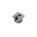 Plastic TITUS connector housing for 19 mm plate, Ø - 20 mm with ridge