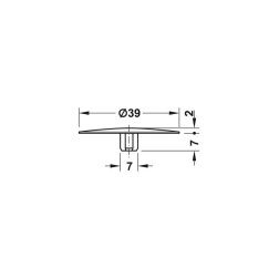 Cover cap for connector housing Maxifix