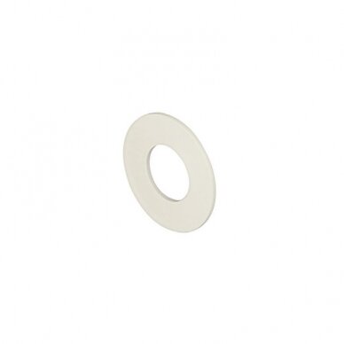 Plastic nut for glass
