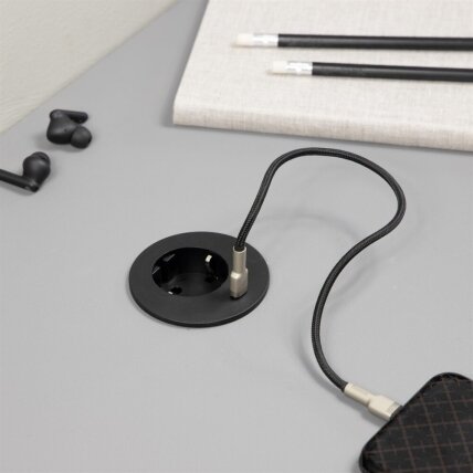 Powerdot Compact 62, 1 Power Socket and 1 USB-C Charger Powerdot Compact 62, 1 Power Socket and 1 USB-C Charger