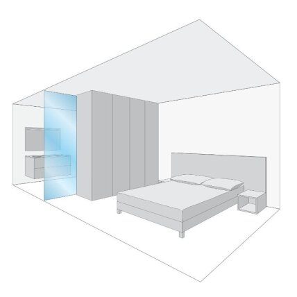 PS67 Sliding system for pocket glass doors 2 PS67 Sliding system for pocket glass doors 2