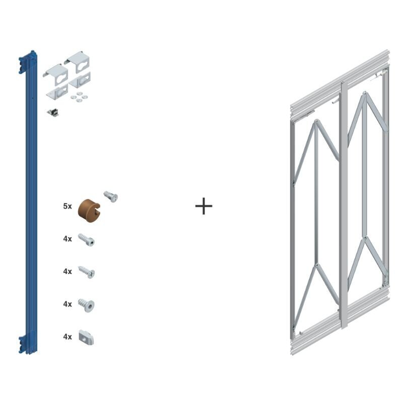 PS67 Sliding system for pocket glass doors 6 PS67 Sliding system for pocket glass doors 6