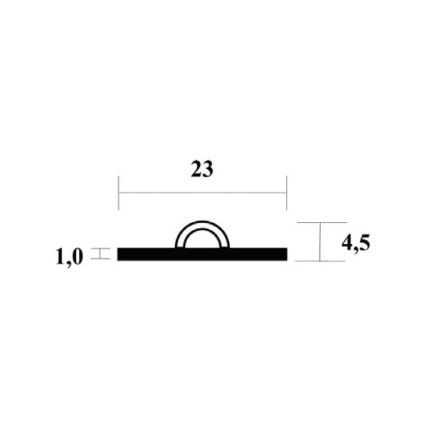 PVC edge with bamper 2 PVC edge with bamper 2