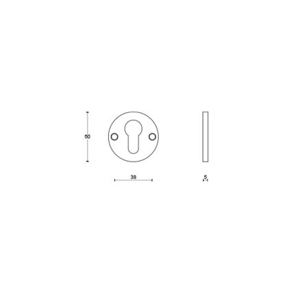 PZ escutcheons PBY50 1
