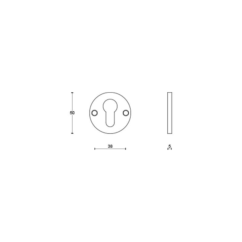 PZ escutcheons PBY50 1