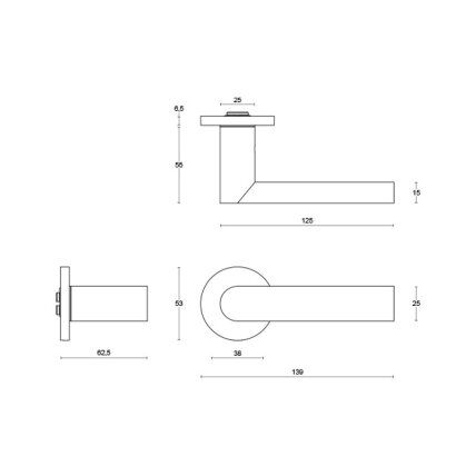 Handle ARC PBA101-G 1 Handle ARC PBA101-G 1