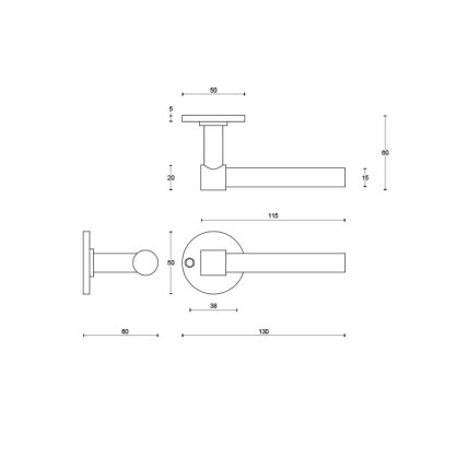 Handle ONE PBL15XL/50 1