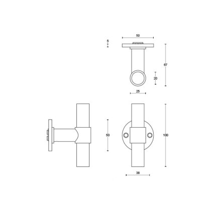Handle ONE PBT20/50 1 Handle ONE PBT20/50 1