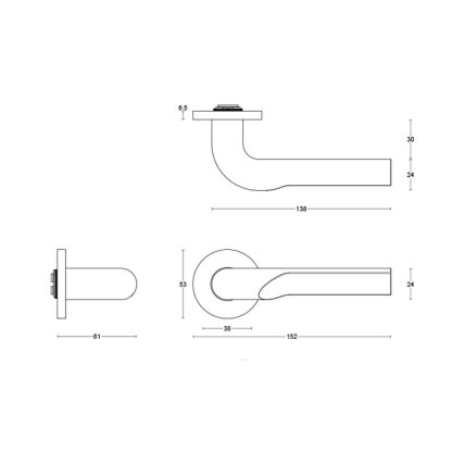 Handle RIVIO GL100-G 1