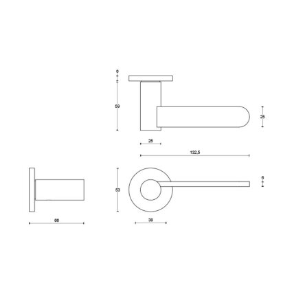 Handle Tense BB100-G 1