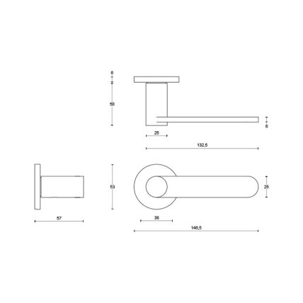 Handle Tense BB103-G 1