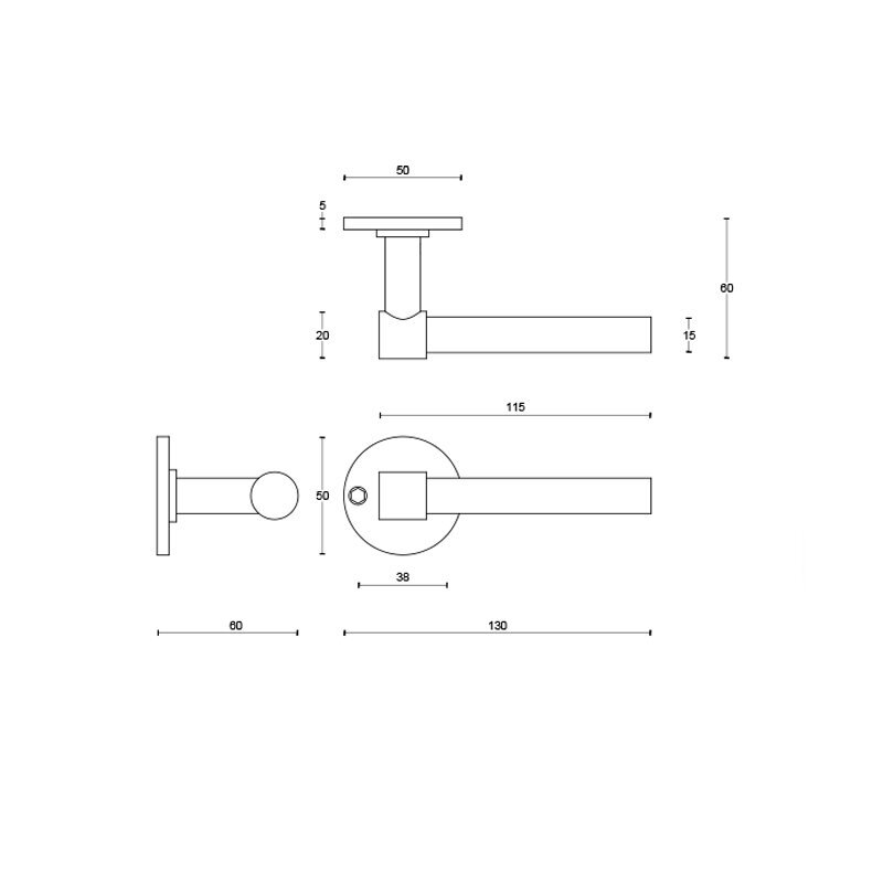 Handle ONE PBL15XL/50 1 Handle ONE PBL15XL/50 1