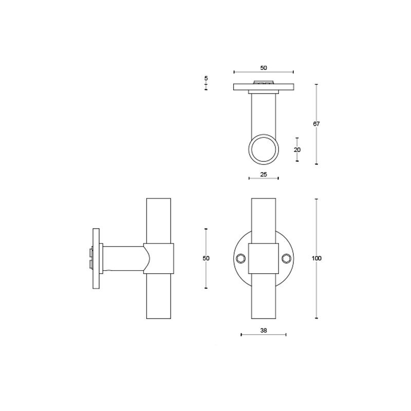 Handle ONE PBT20/50 1