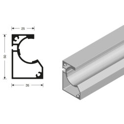 Sliding ladder SCALA rail for cabinet assembling Sliding ladder SCALA rail for cabinet assembling