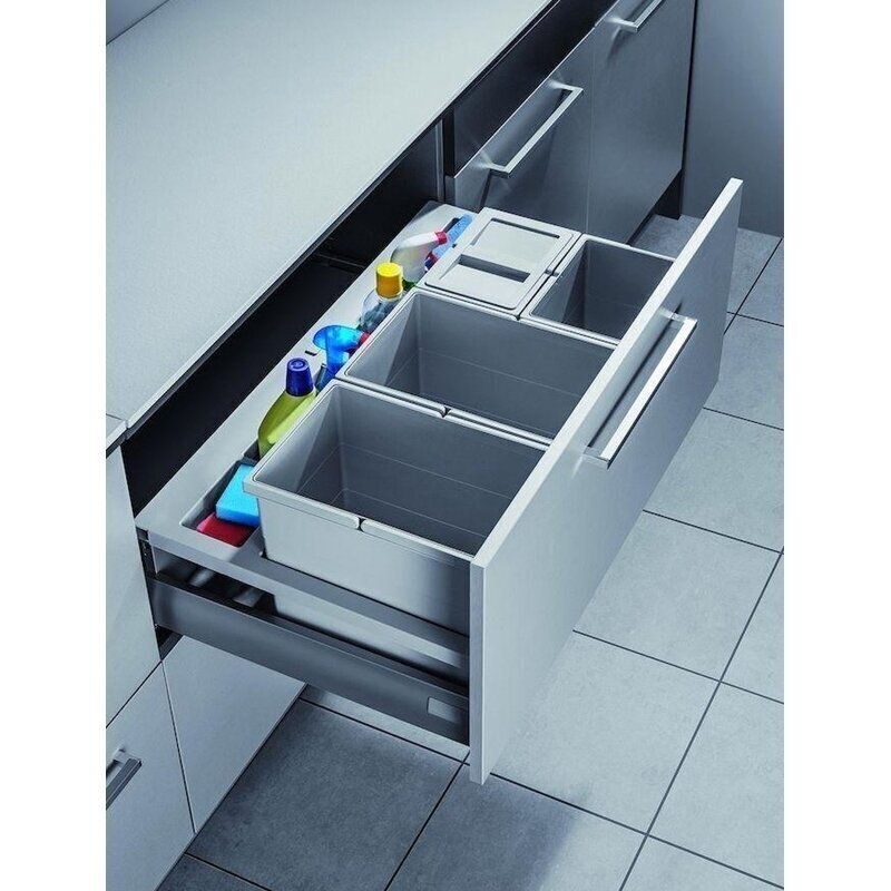 Waste bin Separato K, for 900 mm drawer 18/18/8/8 Waste bin Separato K, for 900 mm drawer 18/18/8/8